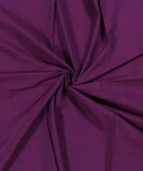 0.8m Handloom Purple and Pink Cotton Fabric