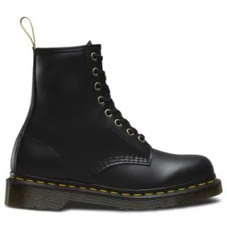 1460 Vegan Black Felix Rub Off Boot