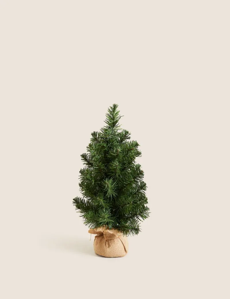 1.5ft Pre-Lit Spruce Christmas Tree