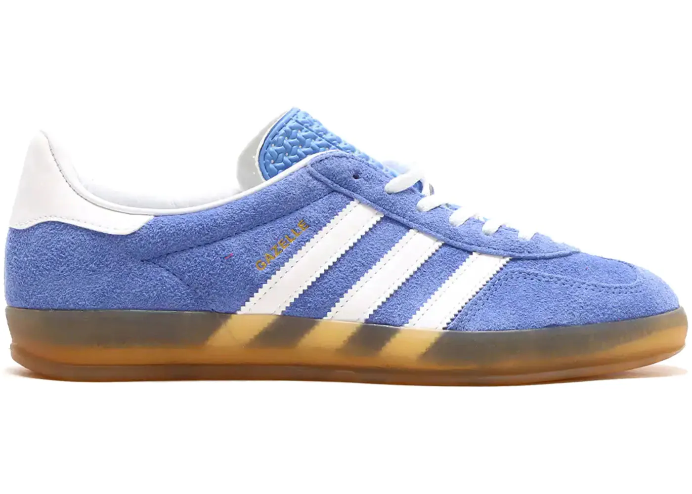 ADIDAS GAZELLE INDOOR BLUE FUSION GUM (W)