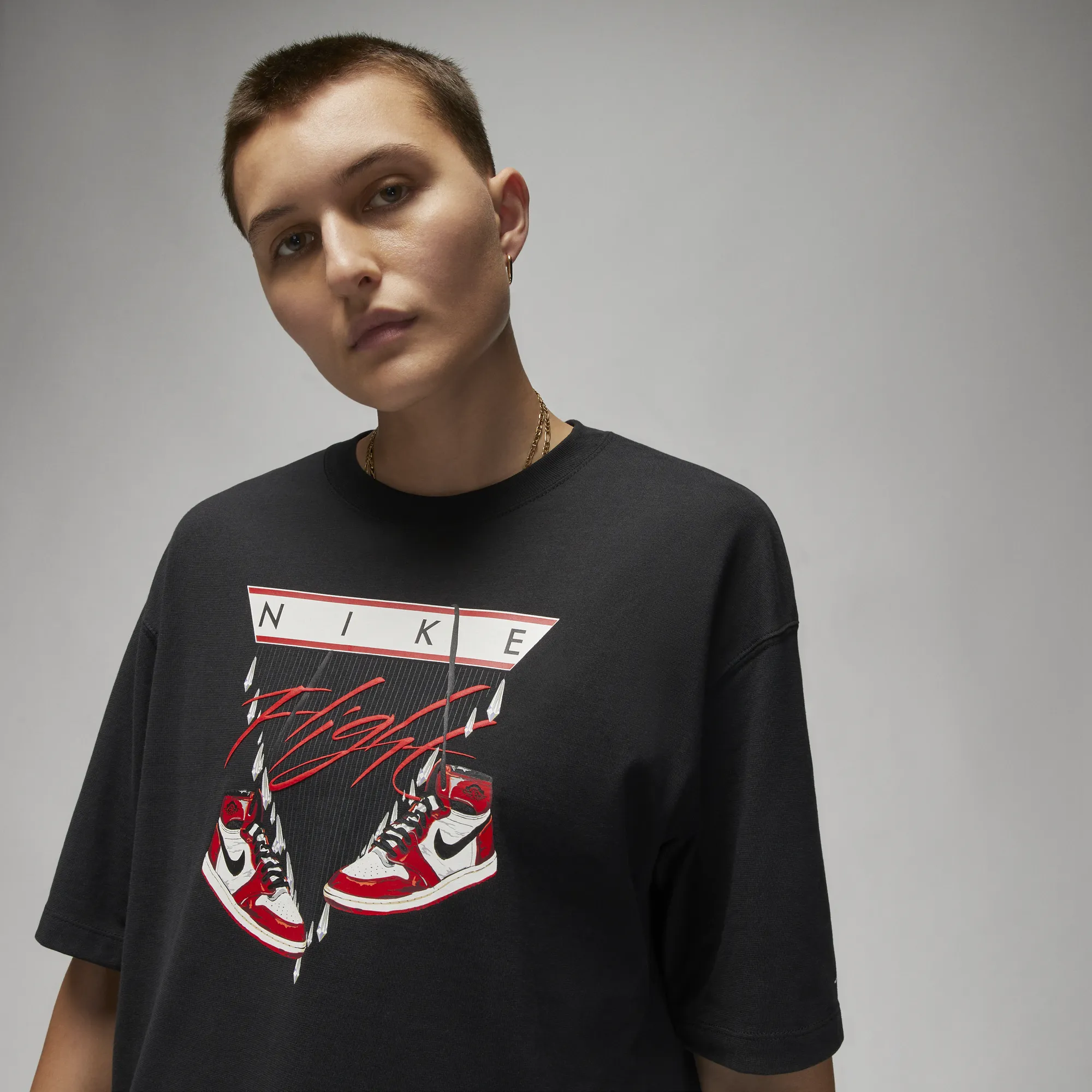 Air Jordan Womens Oversized Tee