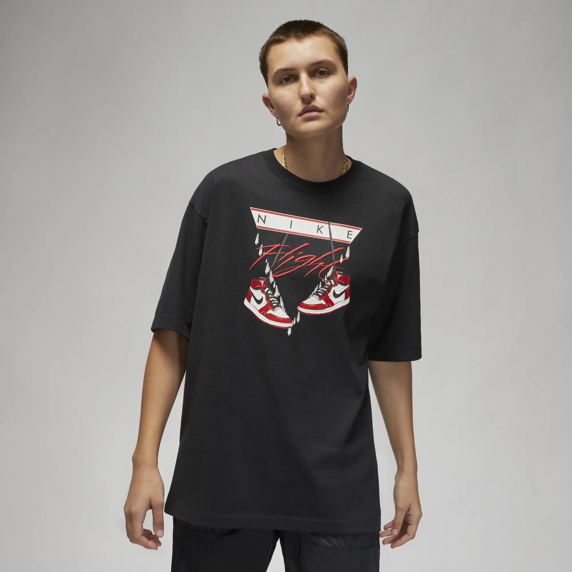 Air Jordan Womens Oversized Tee