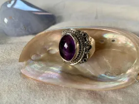 Amethyst Freya Ring