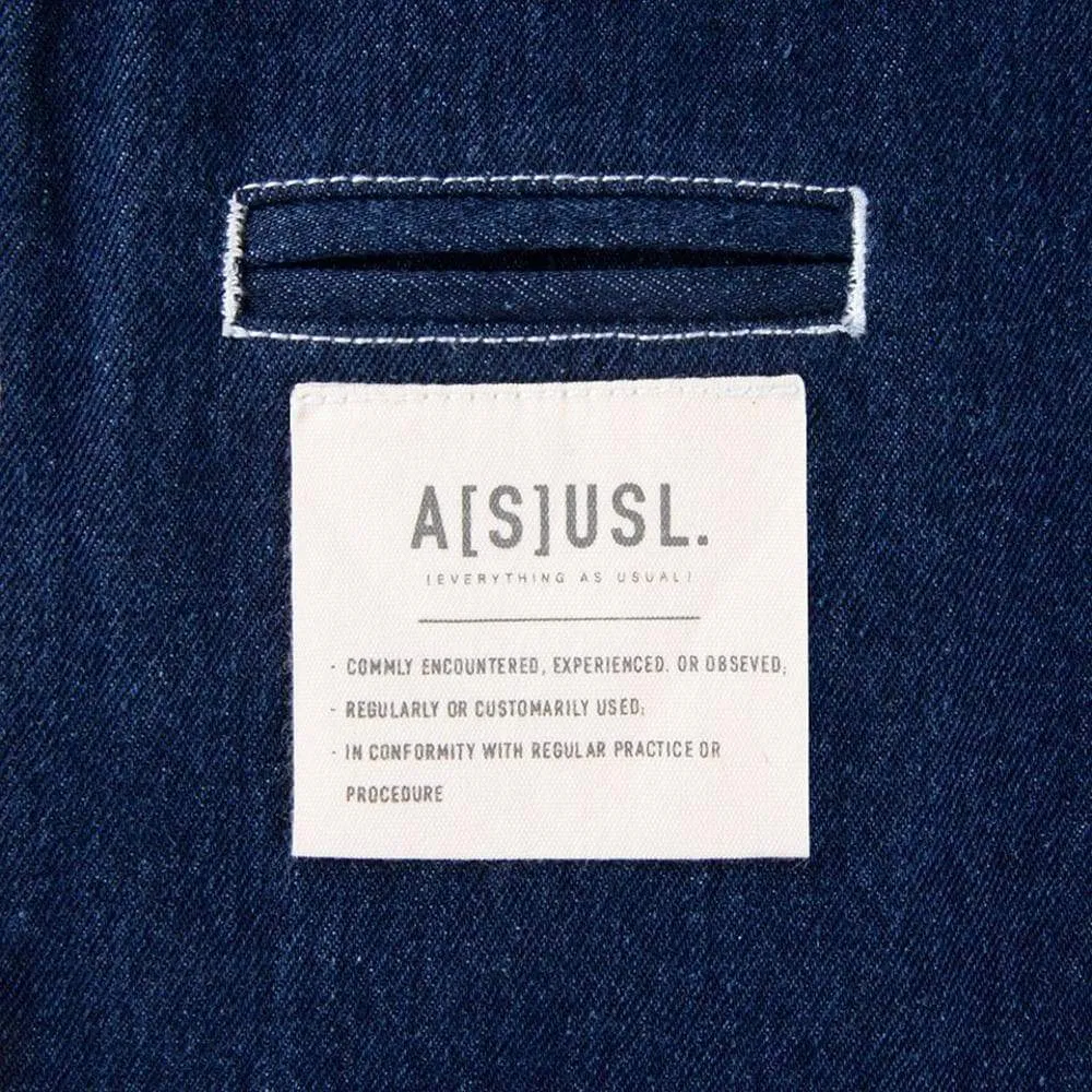 A[S]USL DENIM SIGNATURE PANTS-DENIM