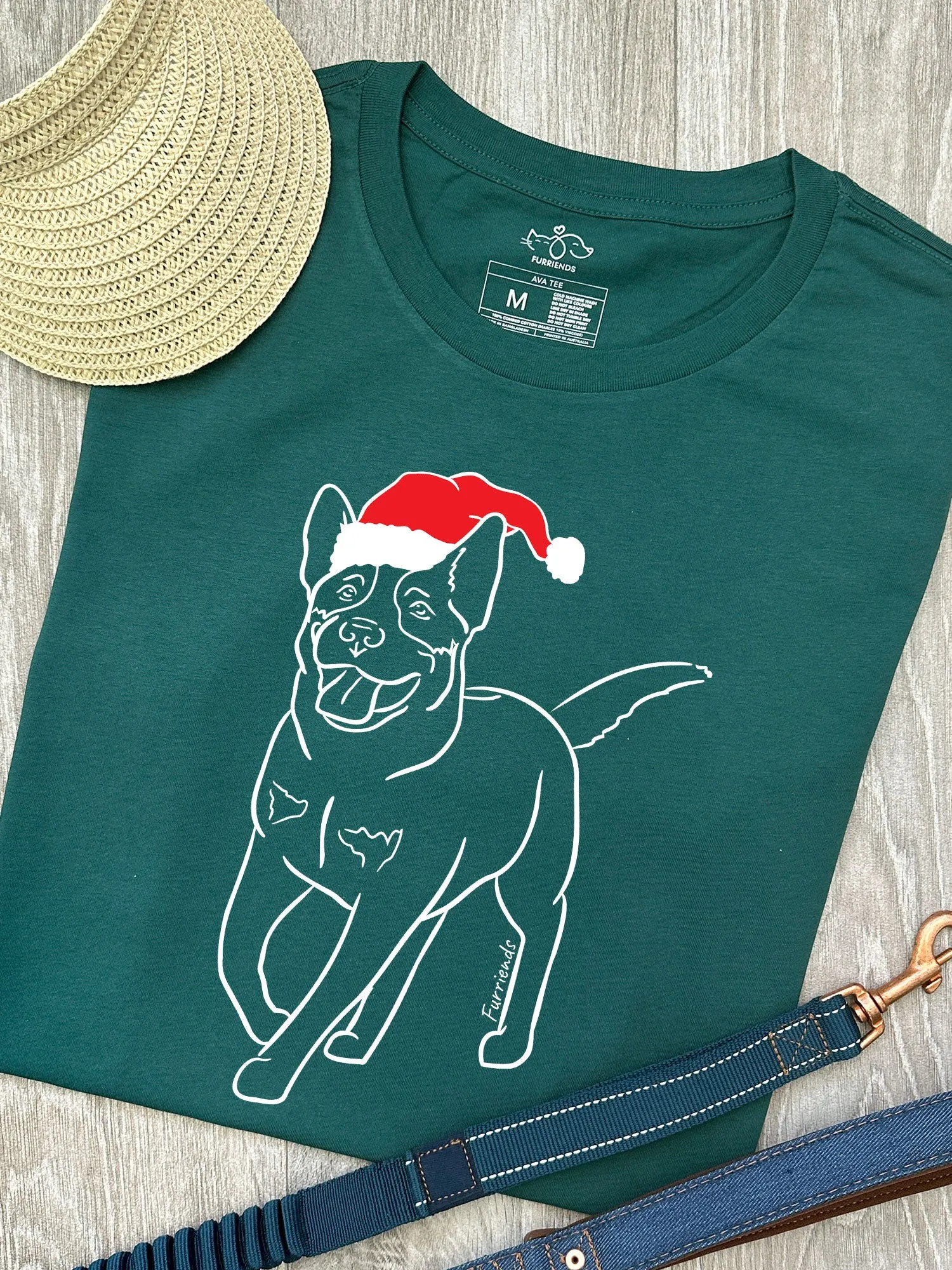 Australian Cattle Dog Christmas Edition Ava Women's Regular Fit Tee