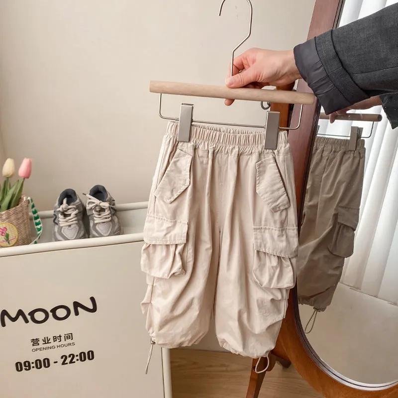 Baby Kid Girls Solid Color Pants Wholesale 240301125