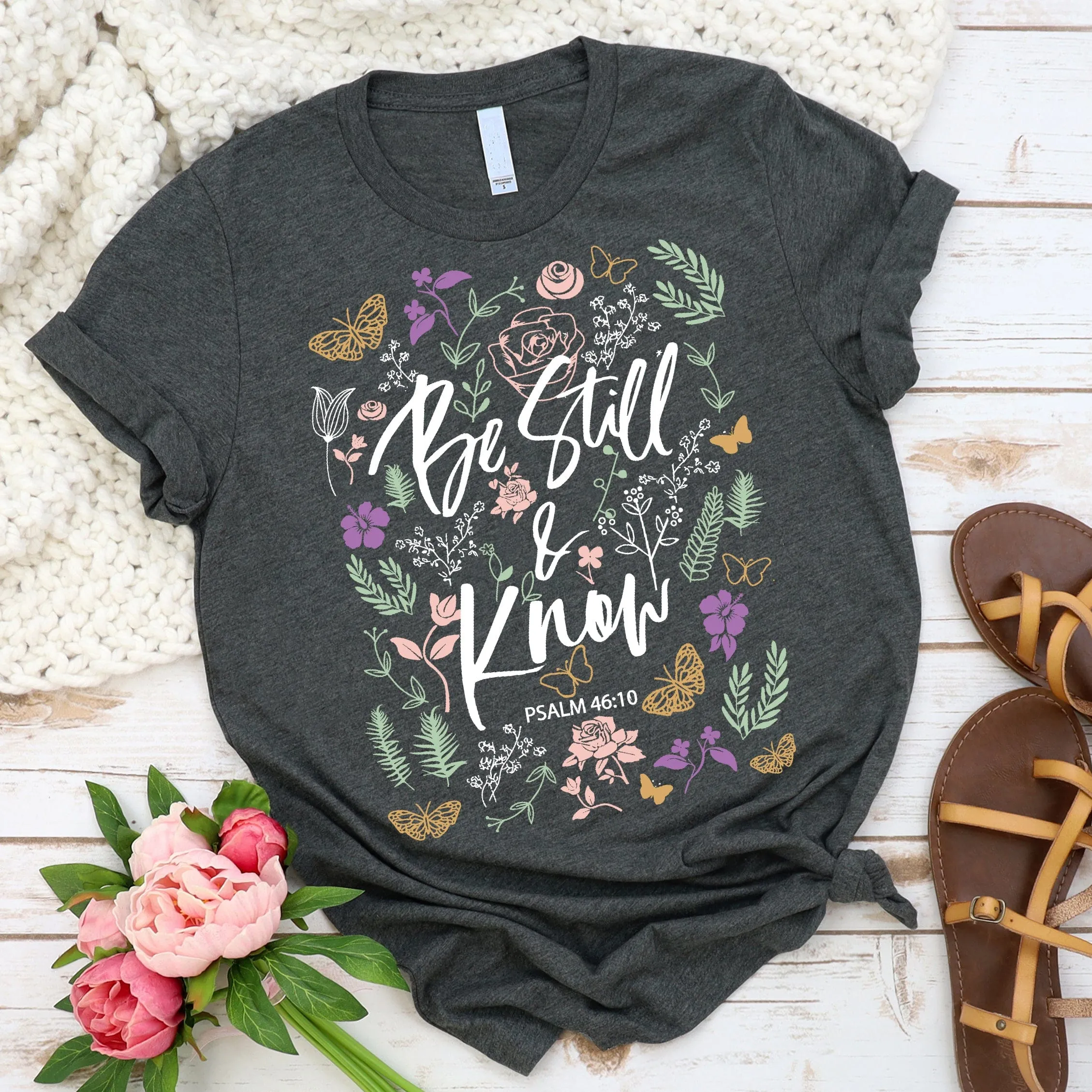 Be Still Shirt   Journal   15oz Mug Bundle -$17.95