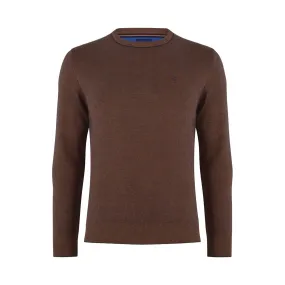 Benetti Crew Knit - Carson Coffee