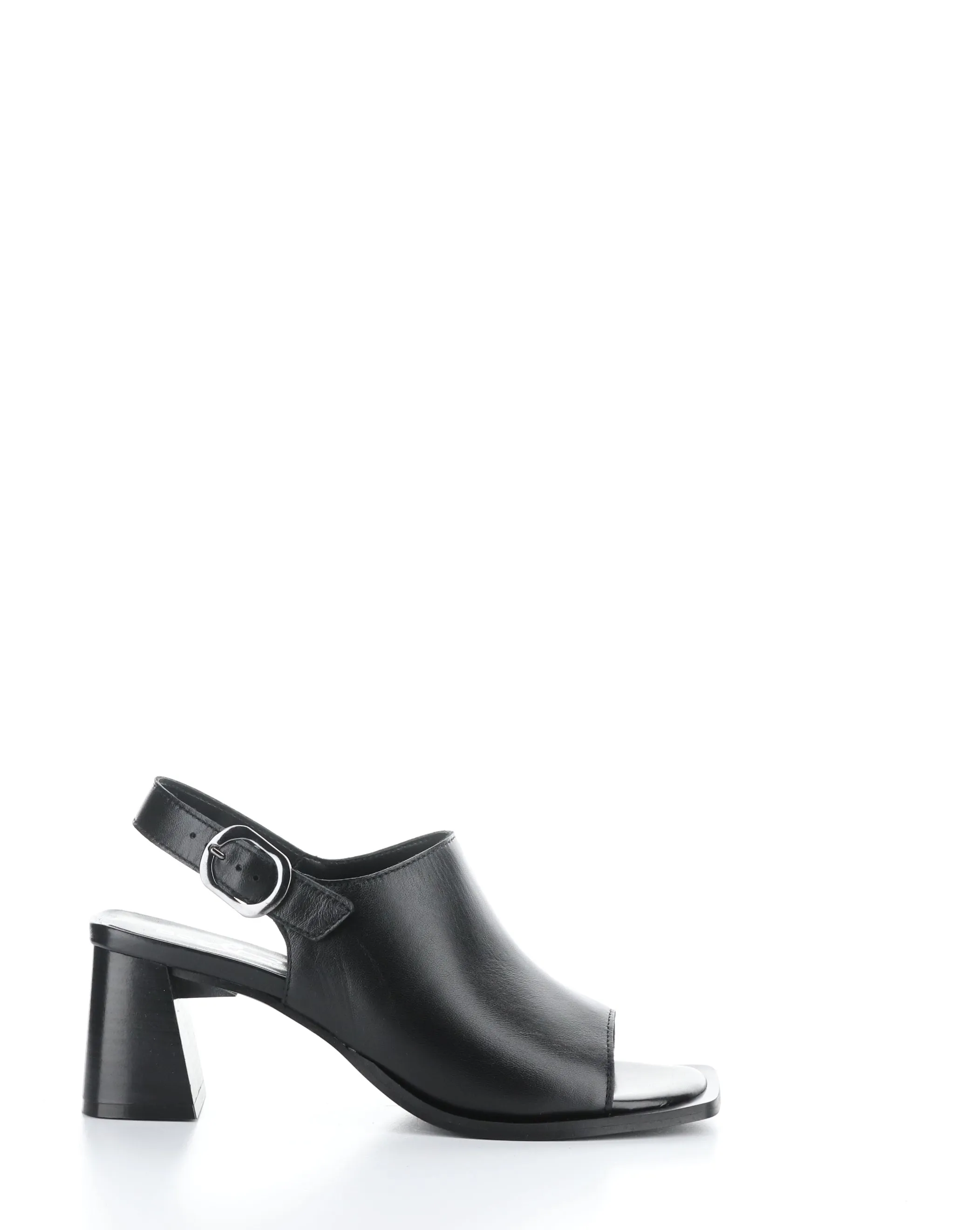 BIBI BLACK Buckle Sandals