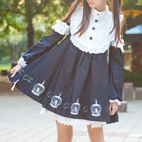 Bird Cage Lolita Dress SD00745