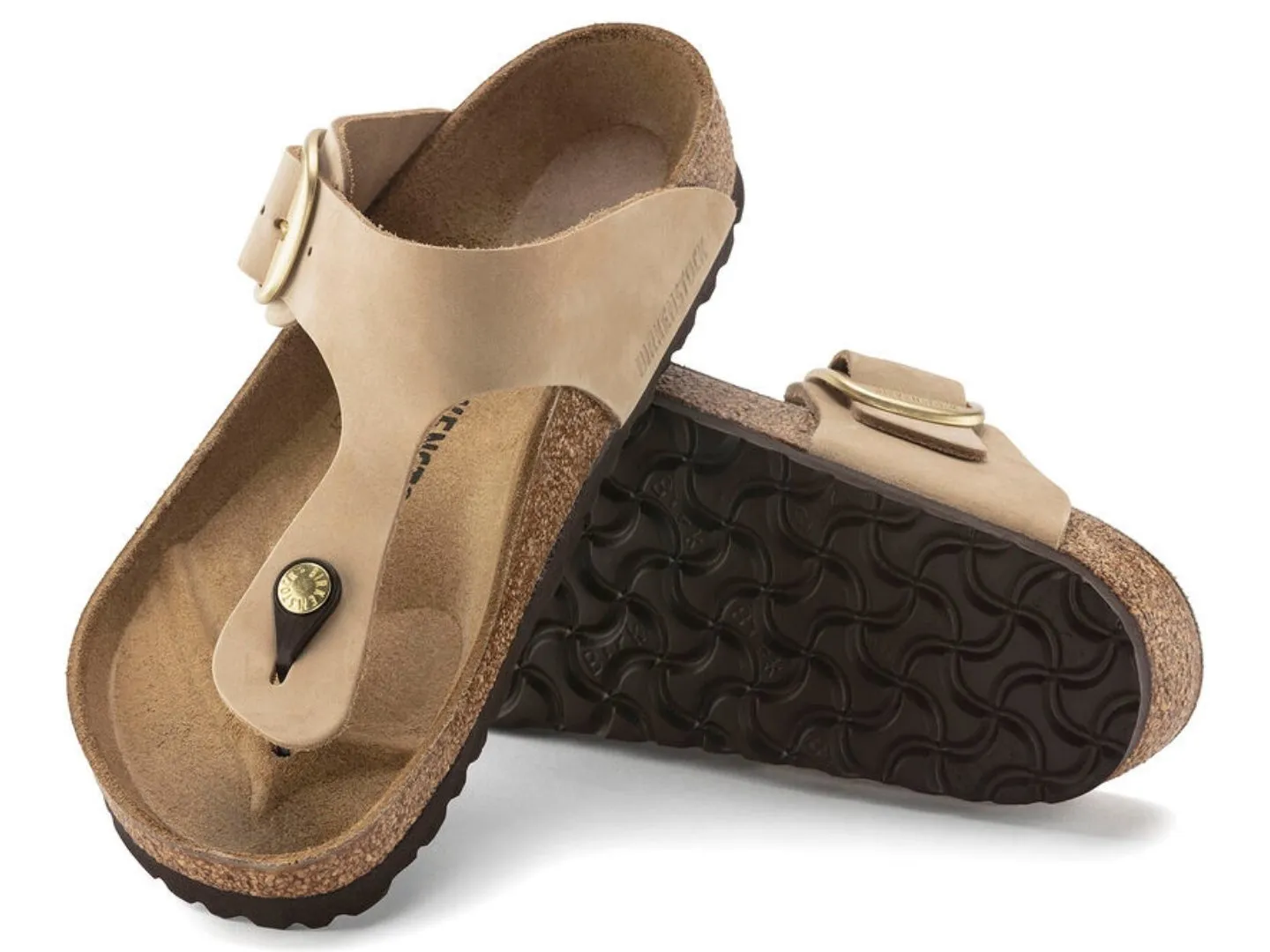 Birkenstock: Gizeh Big Buckle in Sandcastle