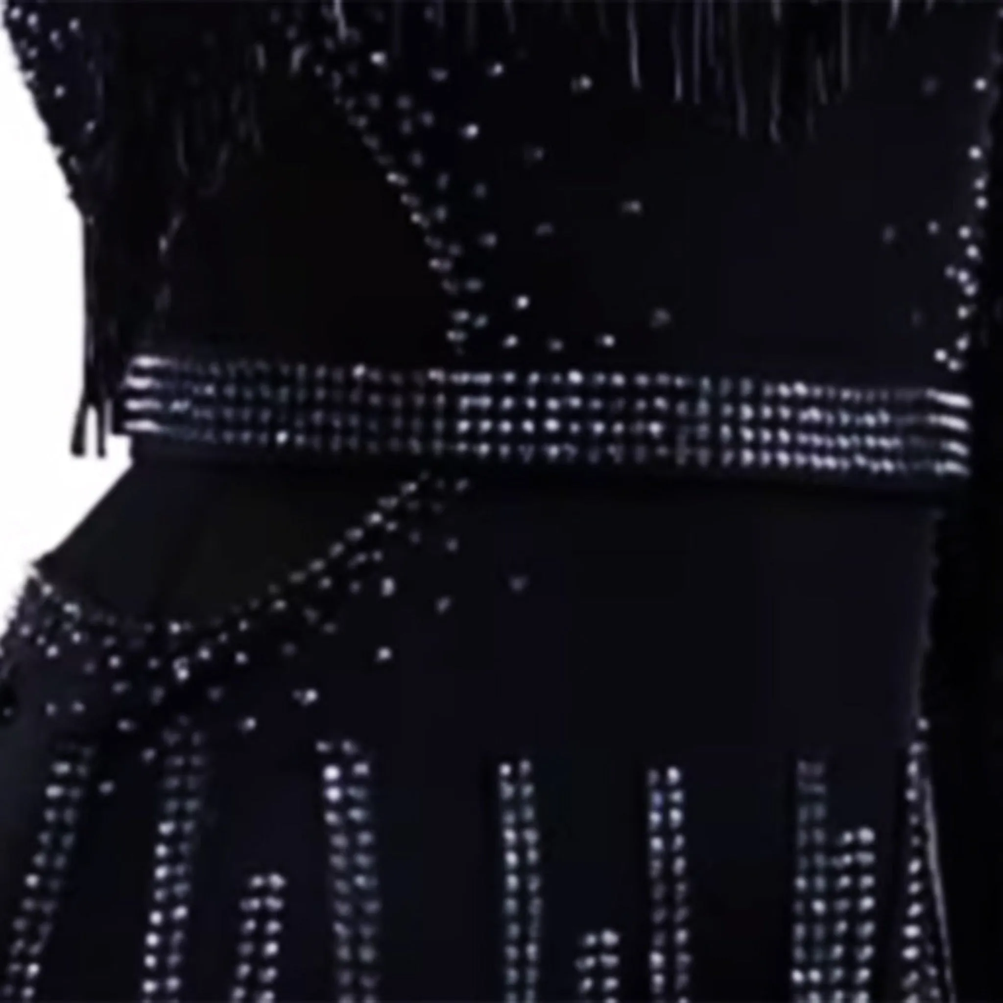 Black Rain Latin Custom Dance Dress | LQ458