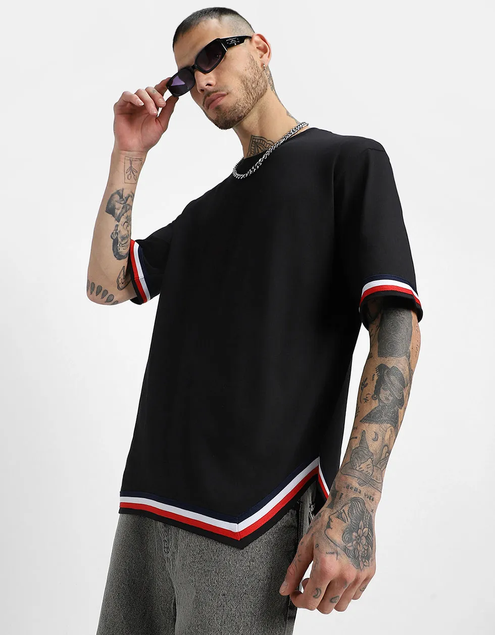 Black Tape Oversized Tshirt