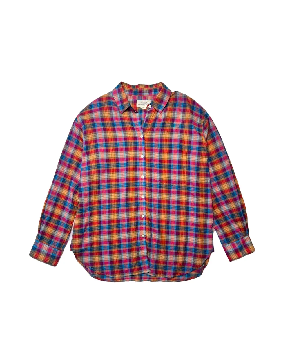 Blake Oversized Shirt (Alba Plaid)