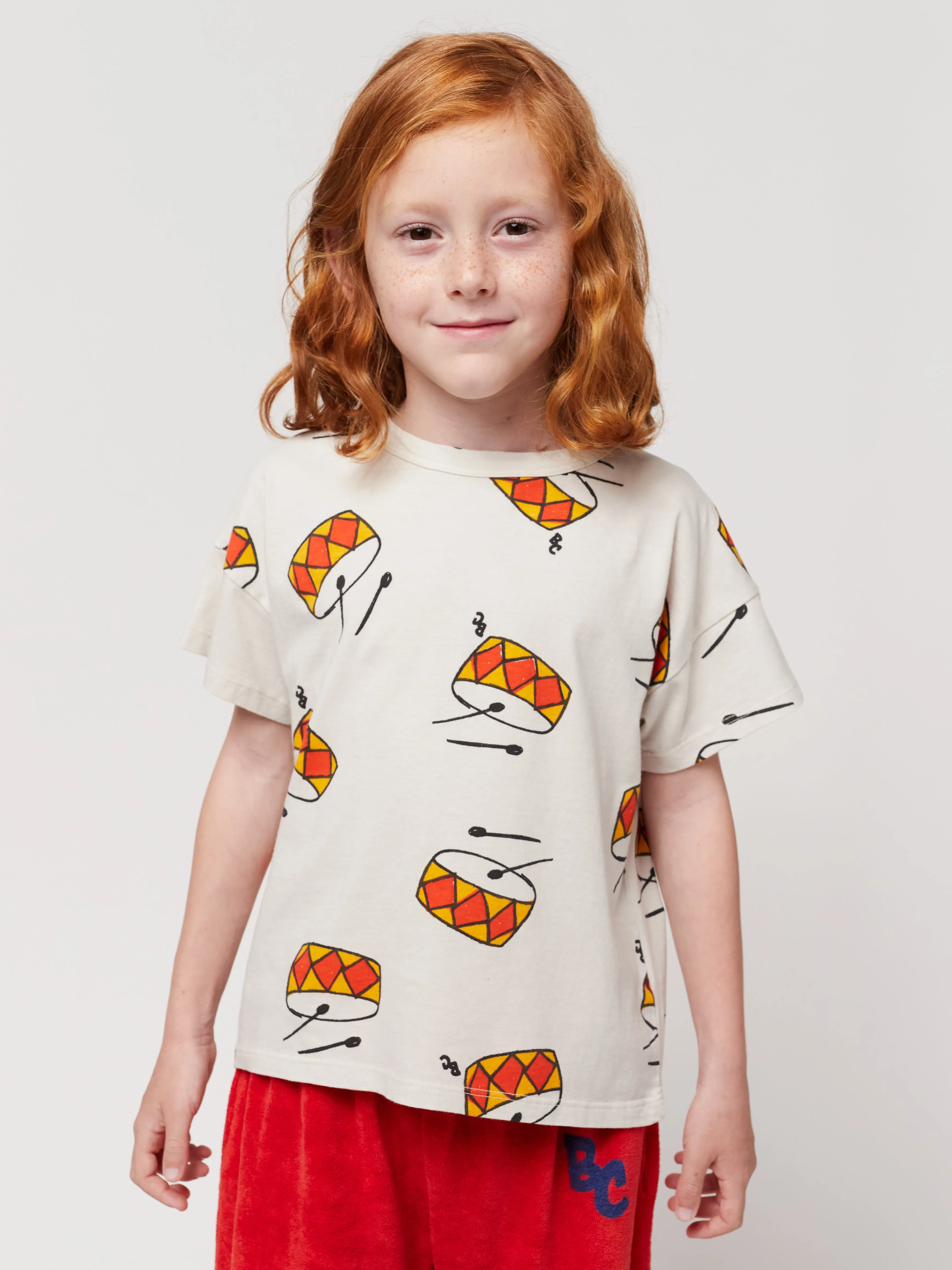 Bobo Choses | Play the Drum all over T-shirt