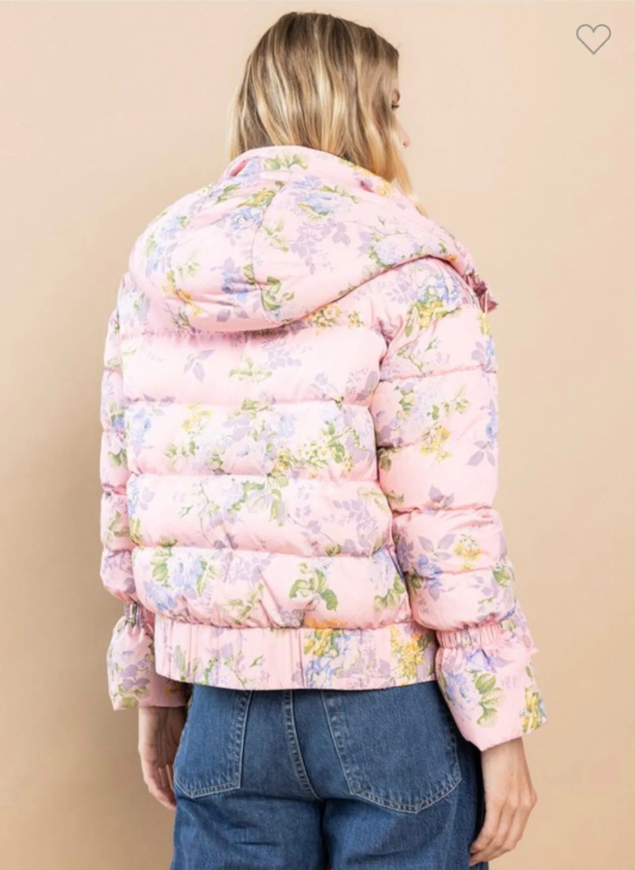 Bouquet Puffer Jacket