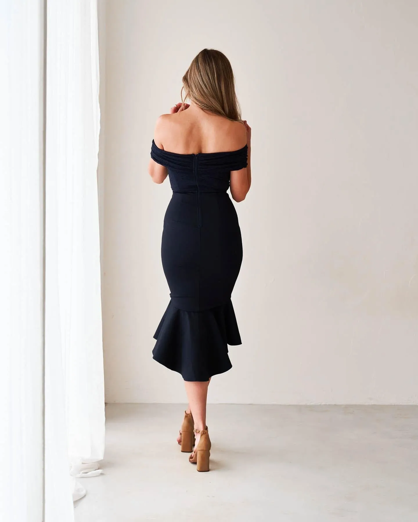 Brenna Dress-Black