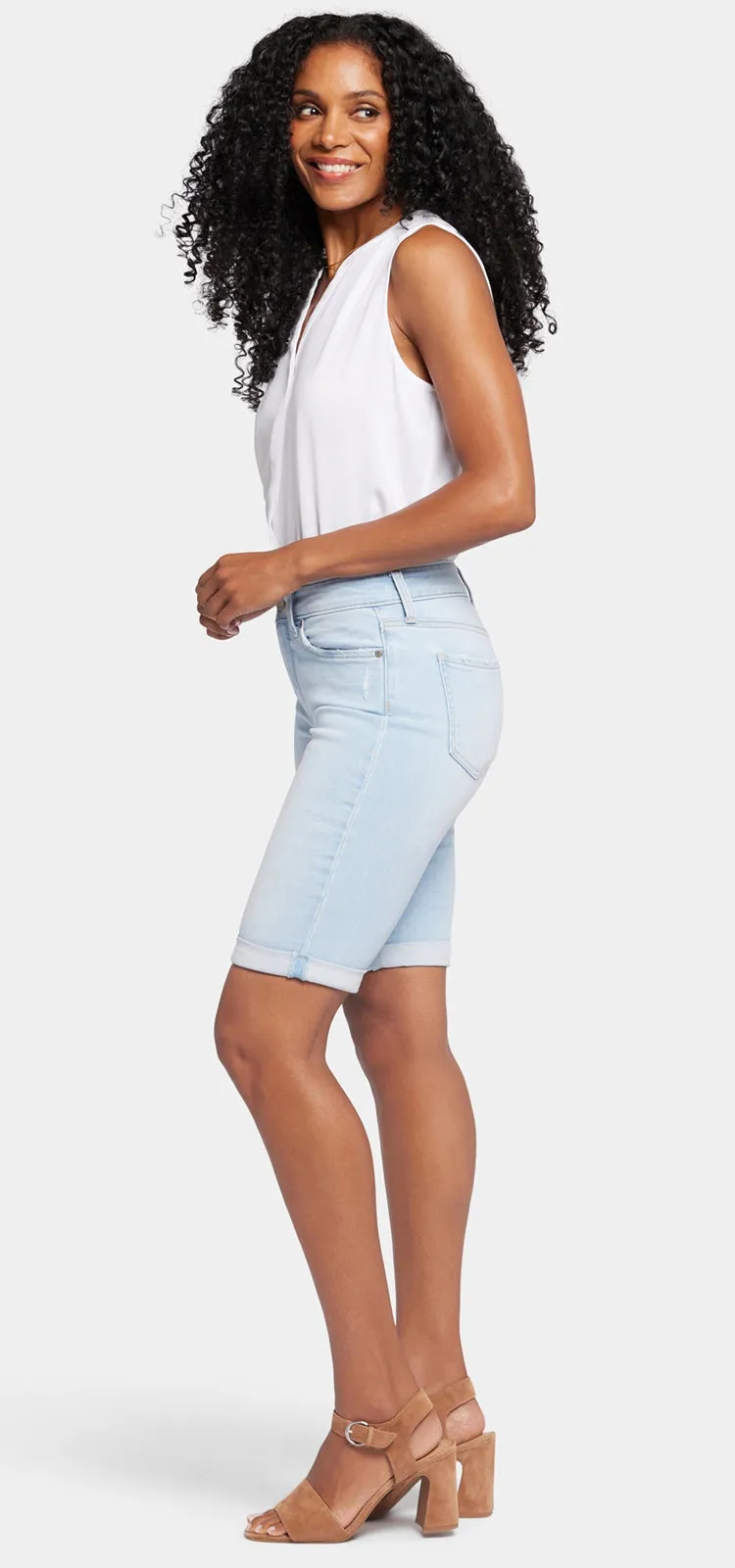 Briella Short Lichtblauw Premium Denim | Estrella