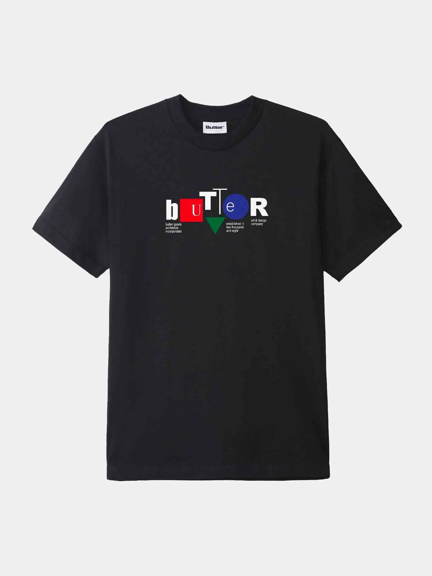 Butter Goods Design Co Tee - Black