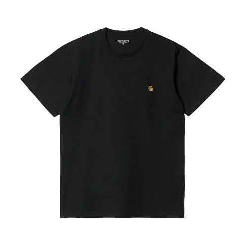 Carhartt Work In Progress Chase S/S T-Shirt Blk/Gold