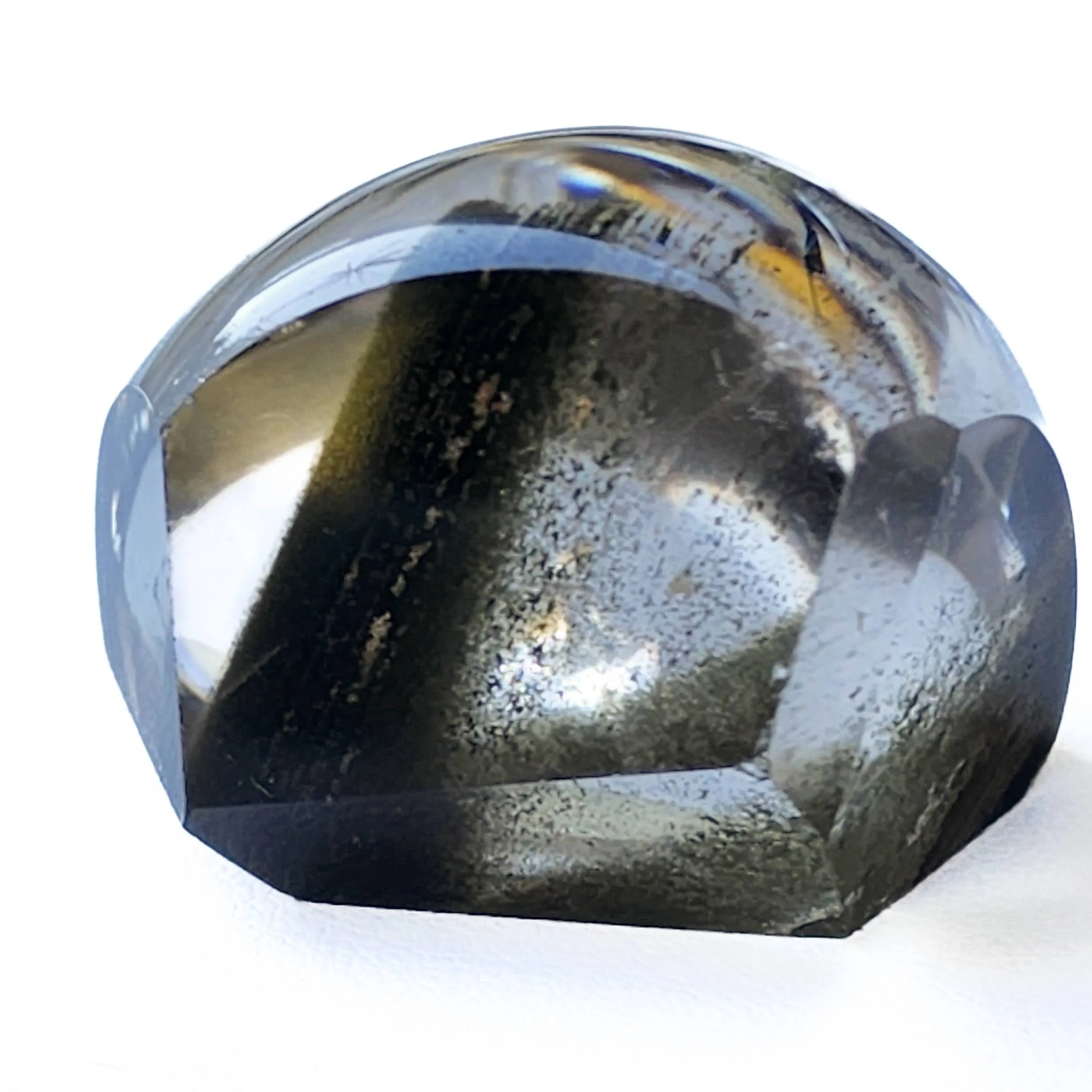 Chlorite Quartz Free Form - Phantom Chlorite Quartz Lens