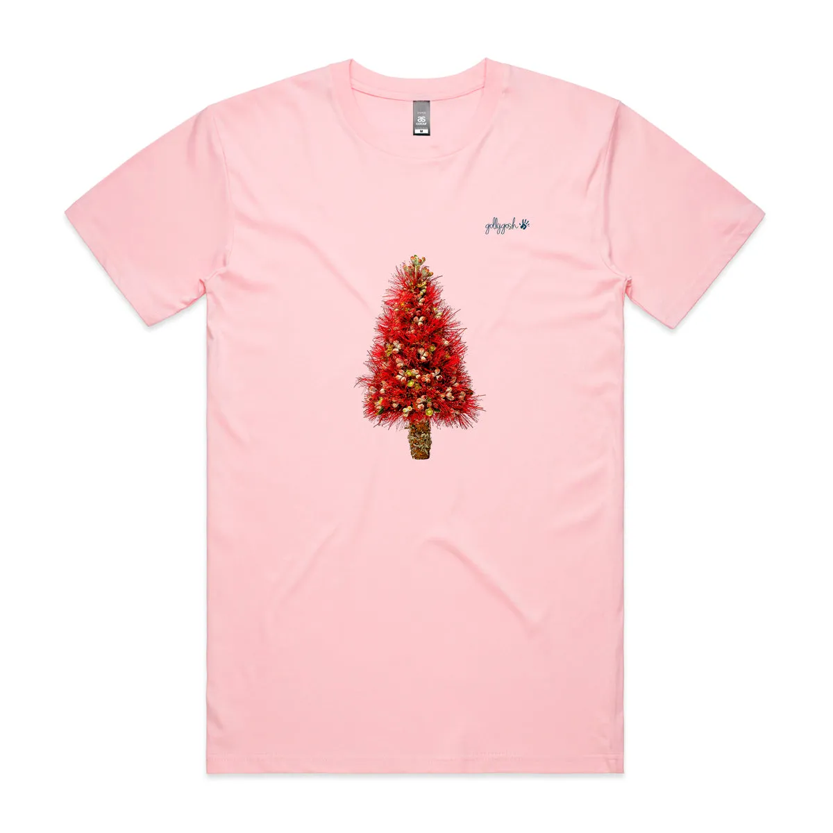 Christmas Pohutukawa Tree Adult Tee