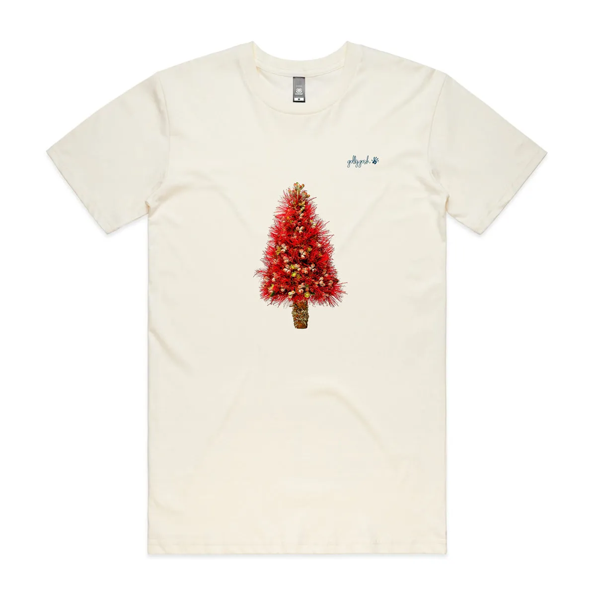 Christmas Pohutukawa Tree Adult Tee