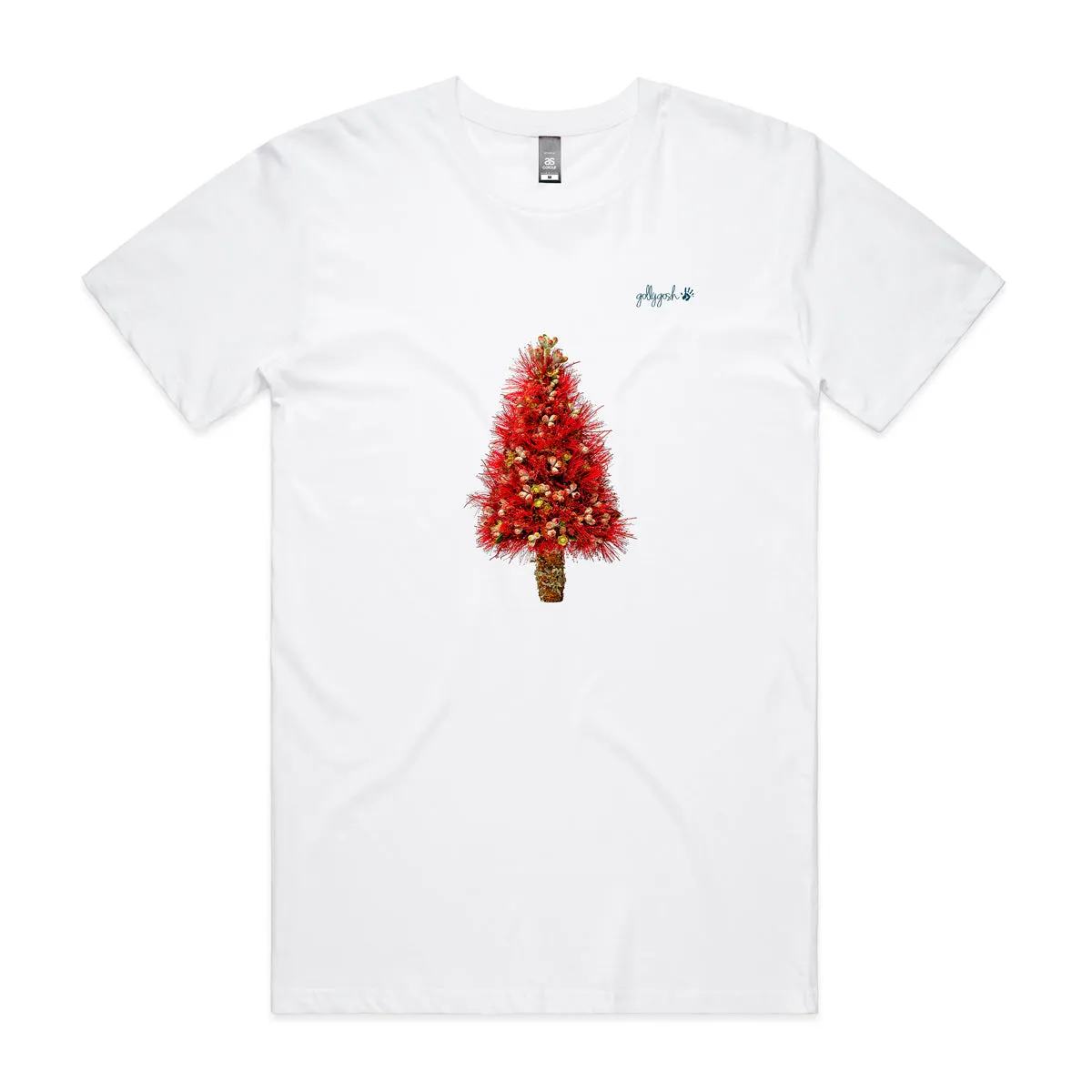 Christmas Pohutukawa Tree Adult Tee