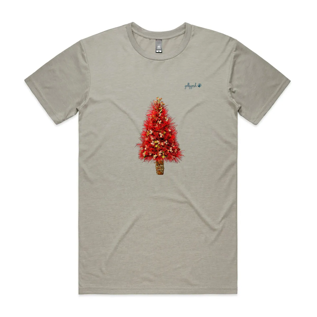 Christmas Pohutukawa Tree Adult Tee