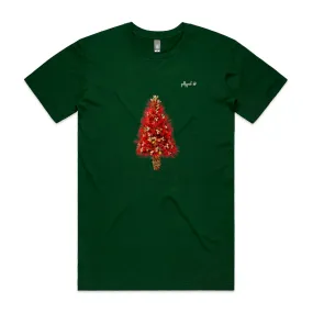 Christmas Pohutukawa Tree Adult Tee