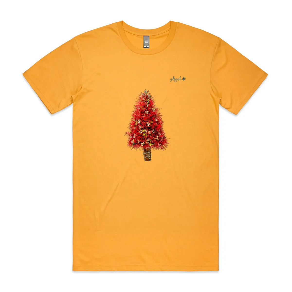 Christmas Pohutukawa Tree Adult Tee