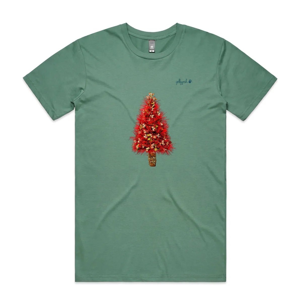 Christmas Pohutukawa Tree Adult Tee