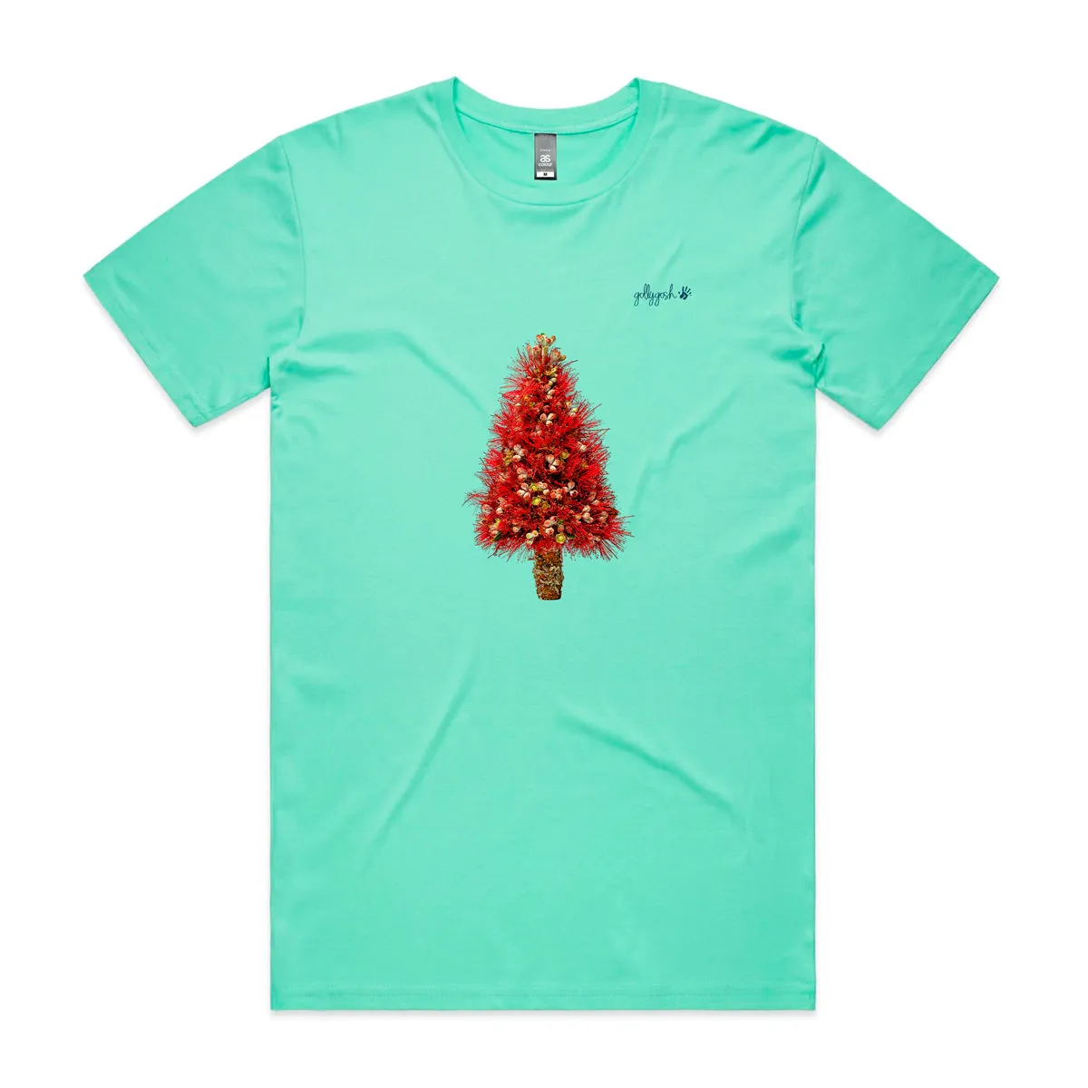 Christmas Pohutukawa Tree Adult Tee