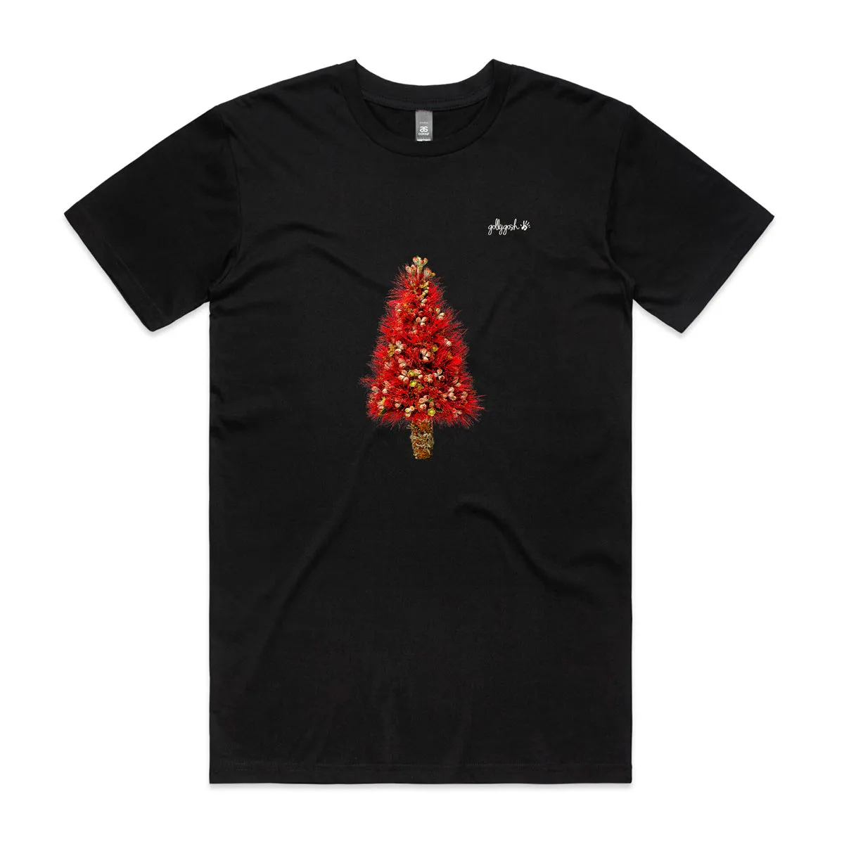 Christmas Pohutukawa Tree Adult Tee