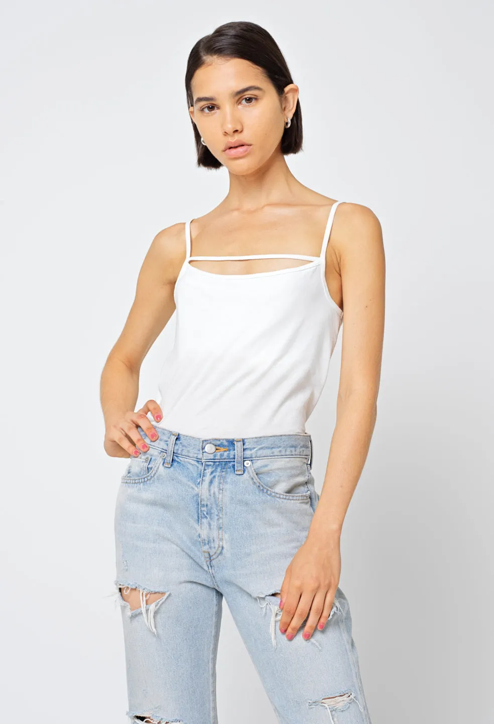 Cotton Camisole / White