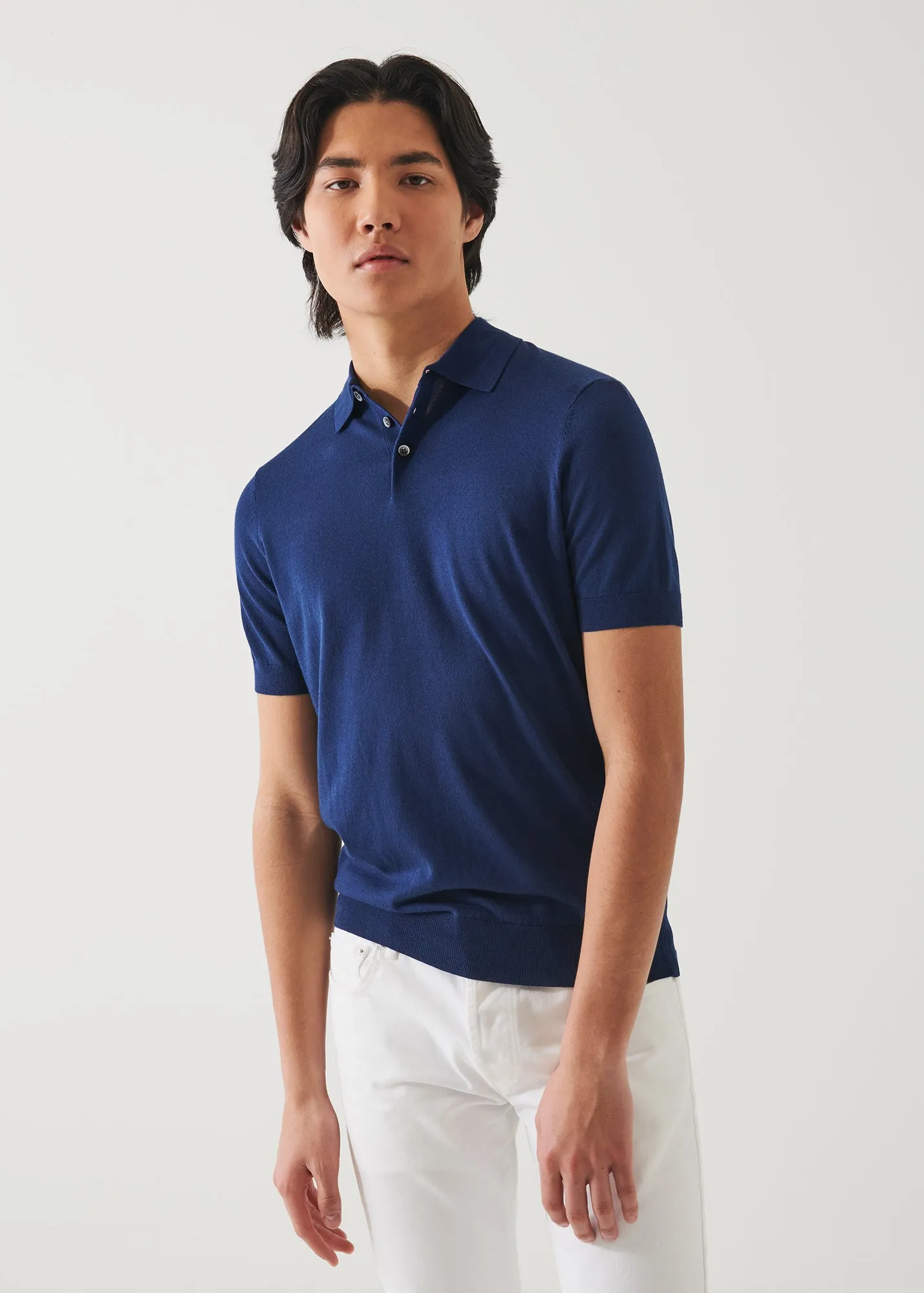 COTTON CUPRO POLO