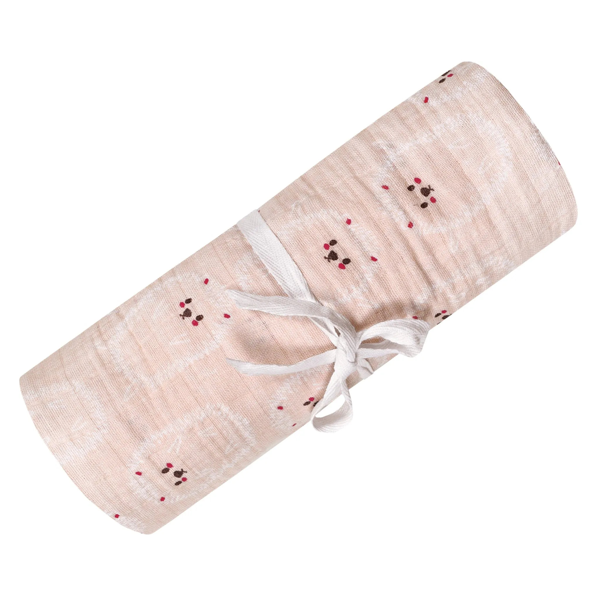 Cotton muslin swaddle - Hedgehogs