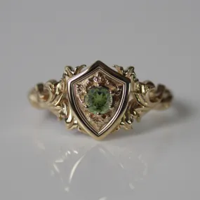 Custom Shield Ring  1152.00