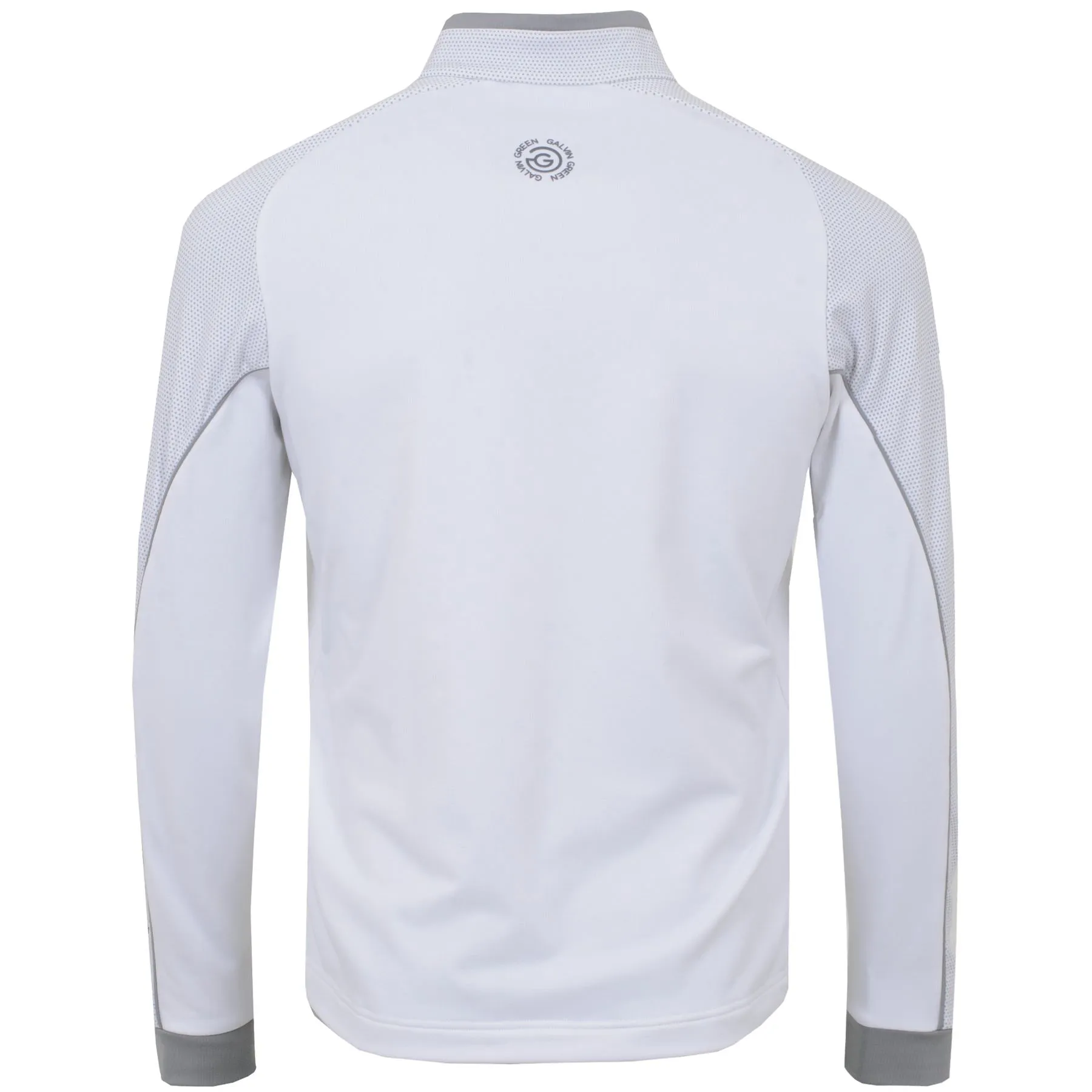 Daxton Half Zip Insula White/Cool Grey - AW23