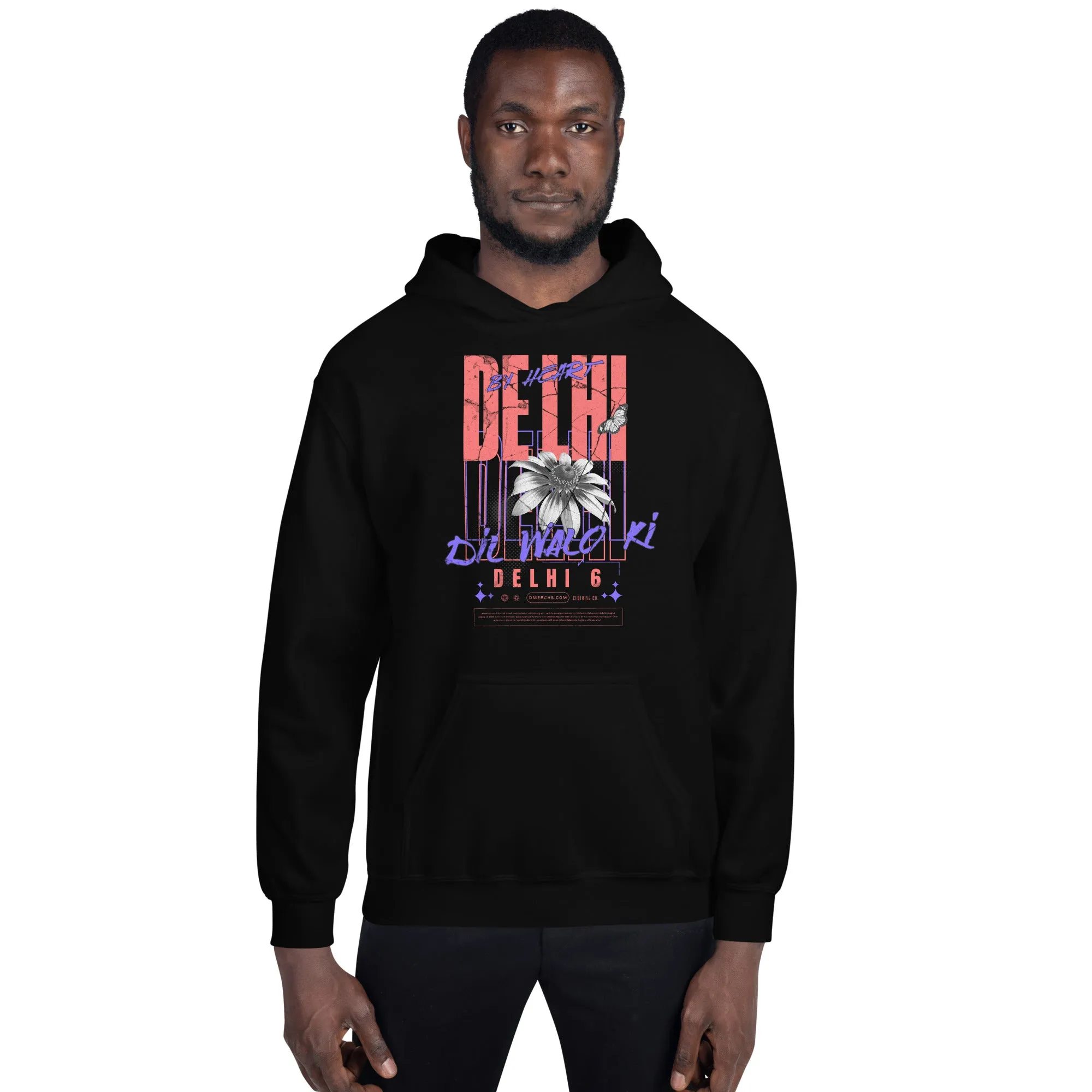 Delhi by heart Unisex Hoodie