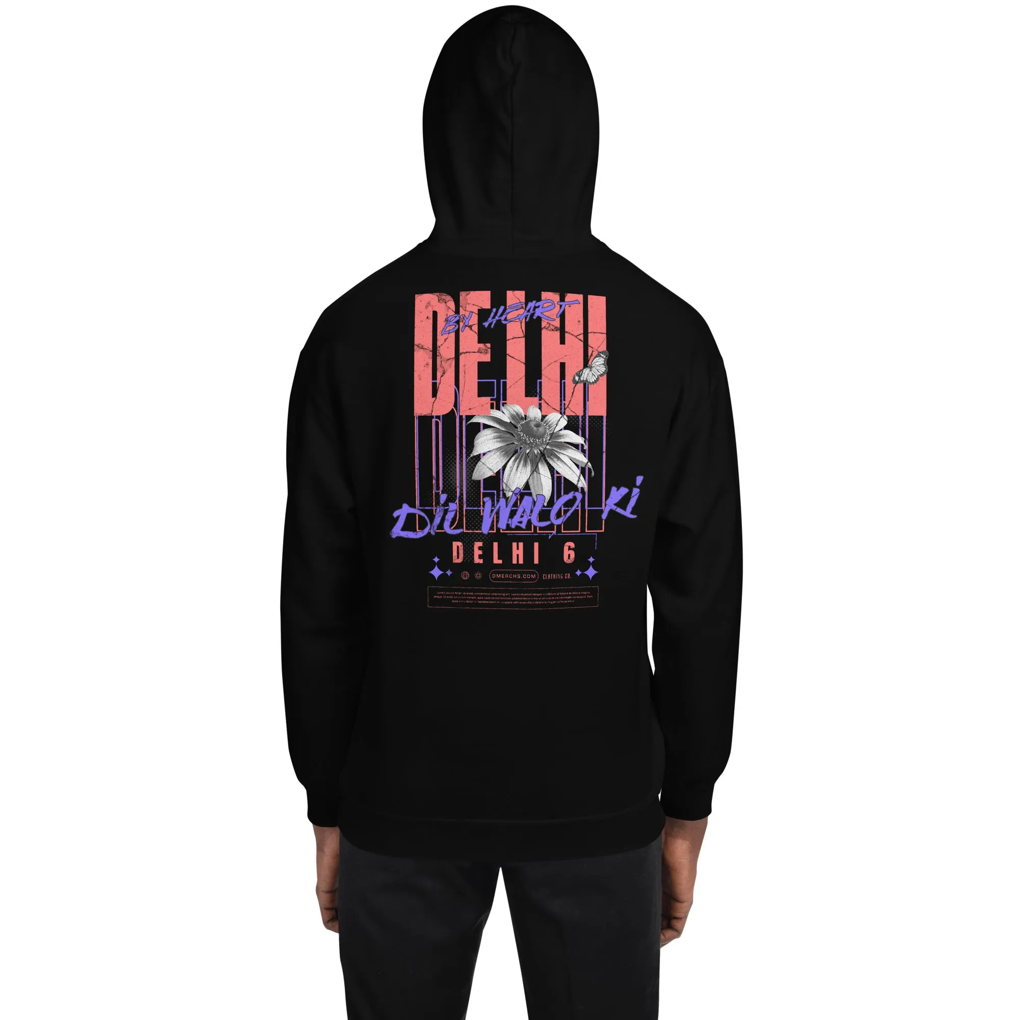 Delhi by heart Unisex Hoodie