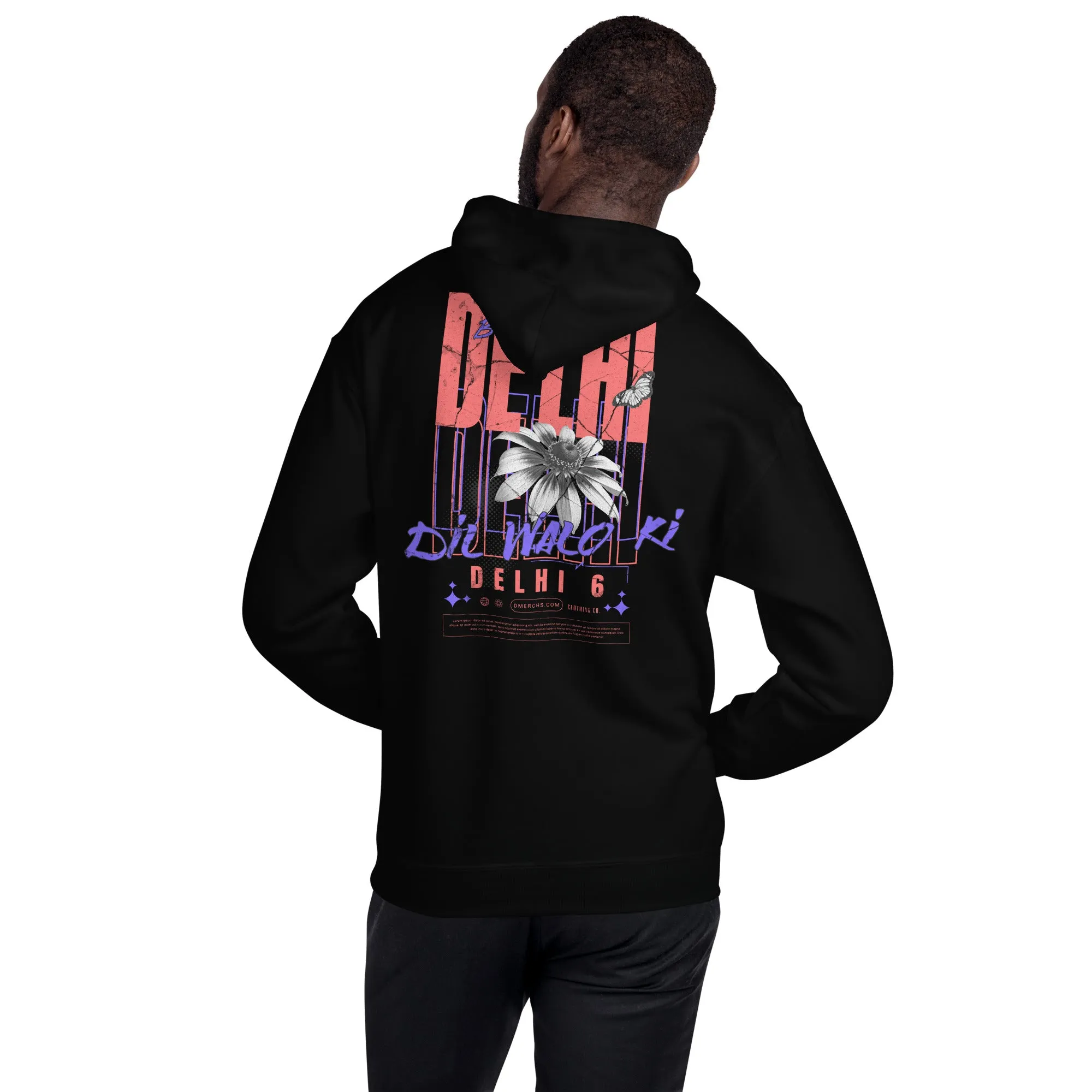 Delhi by heart Unisex Hoodie