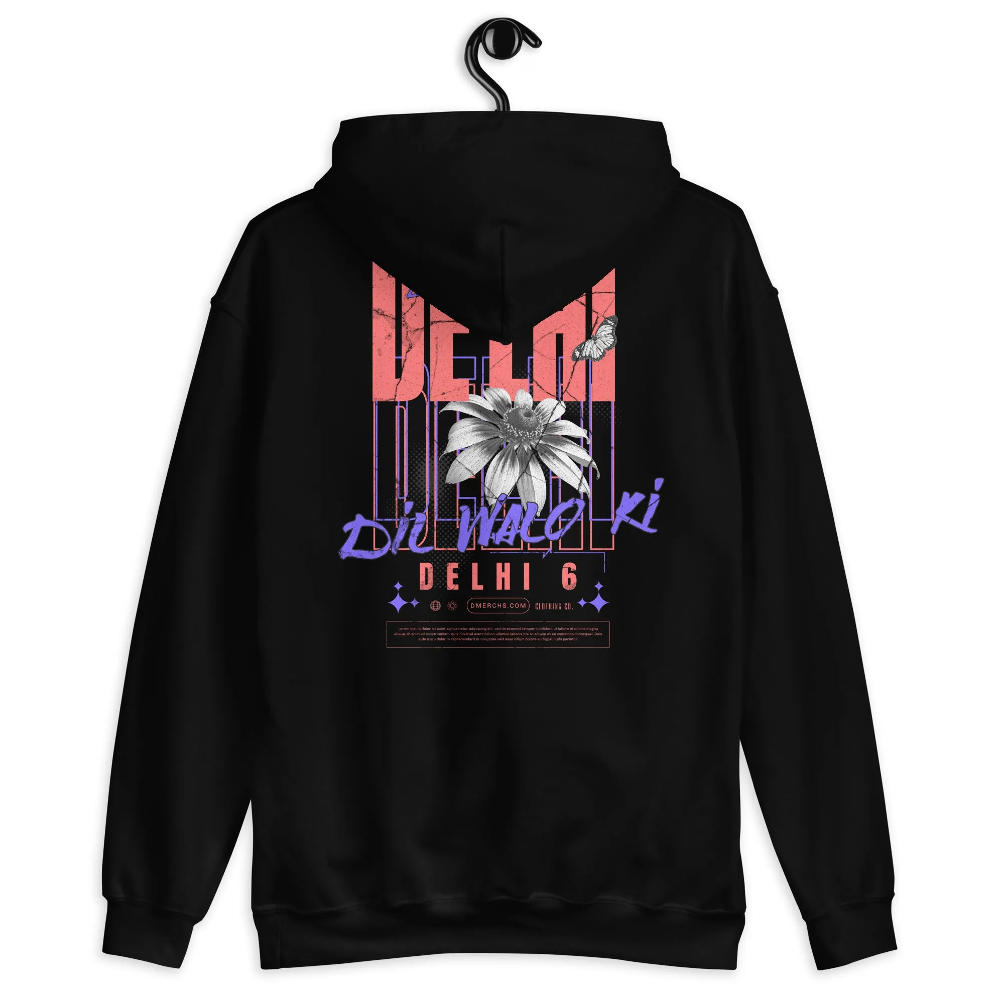 Delhi by heart Unisex Hoodie