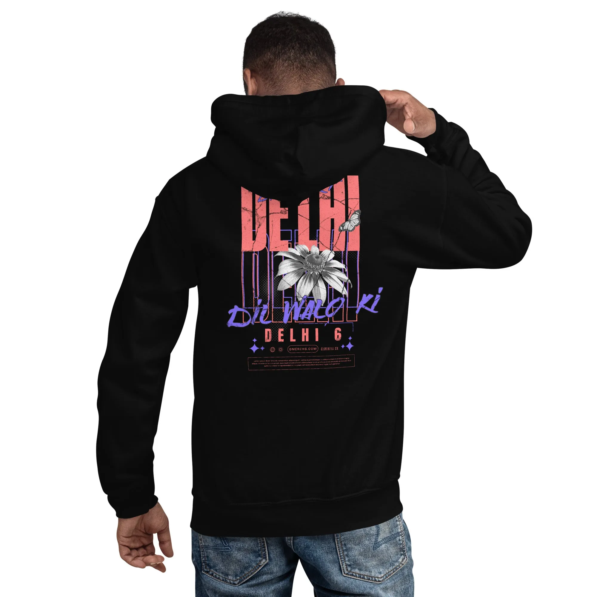 Delhi by heart Unisex Hoodie