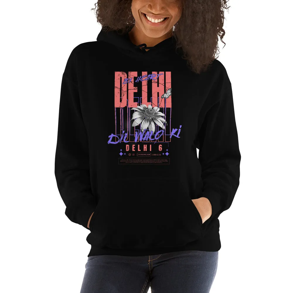 Delhi by heart Unisex Hoodie