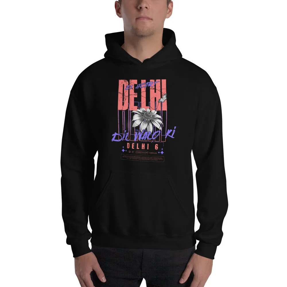 Delhi by heart Unisex Hoodie