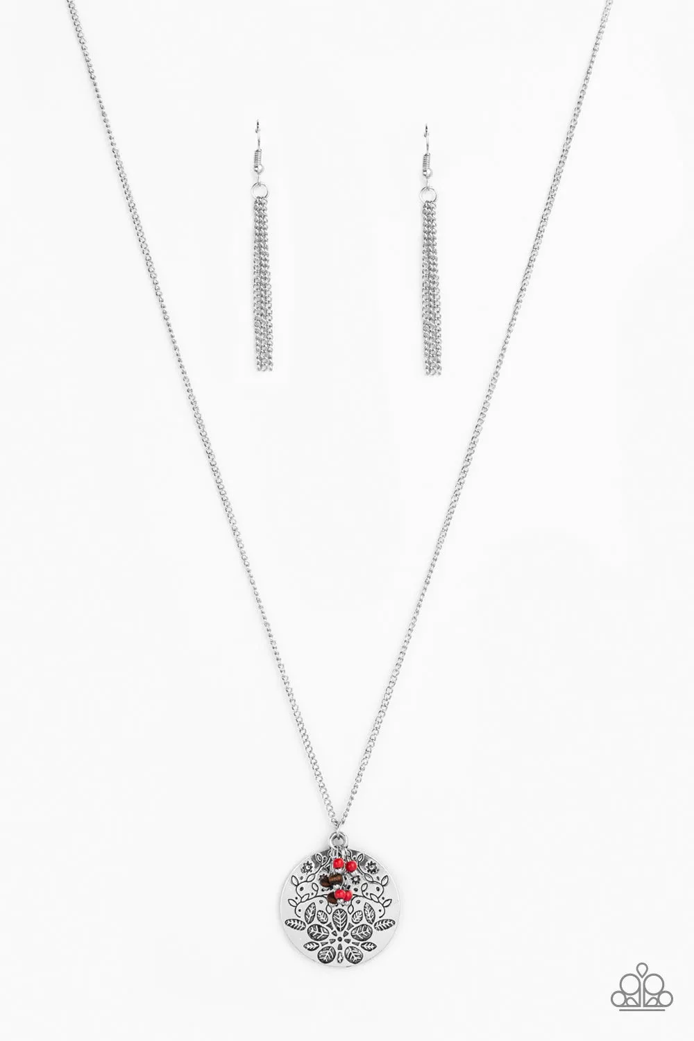 Desert Abundance Red Necklace Set