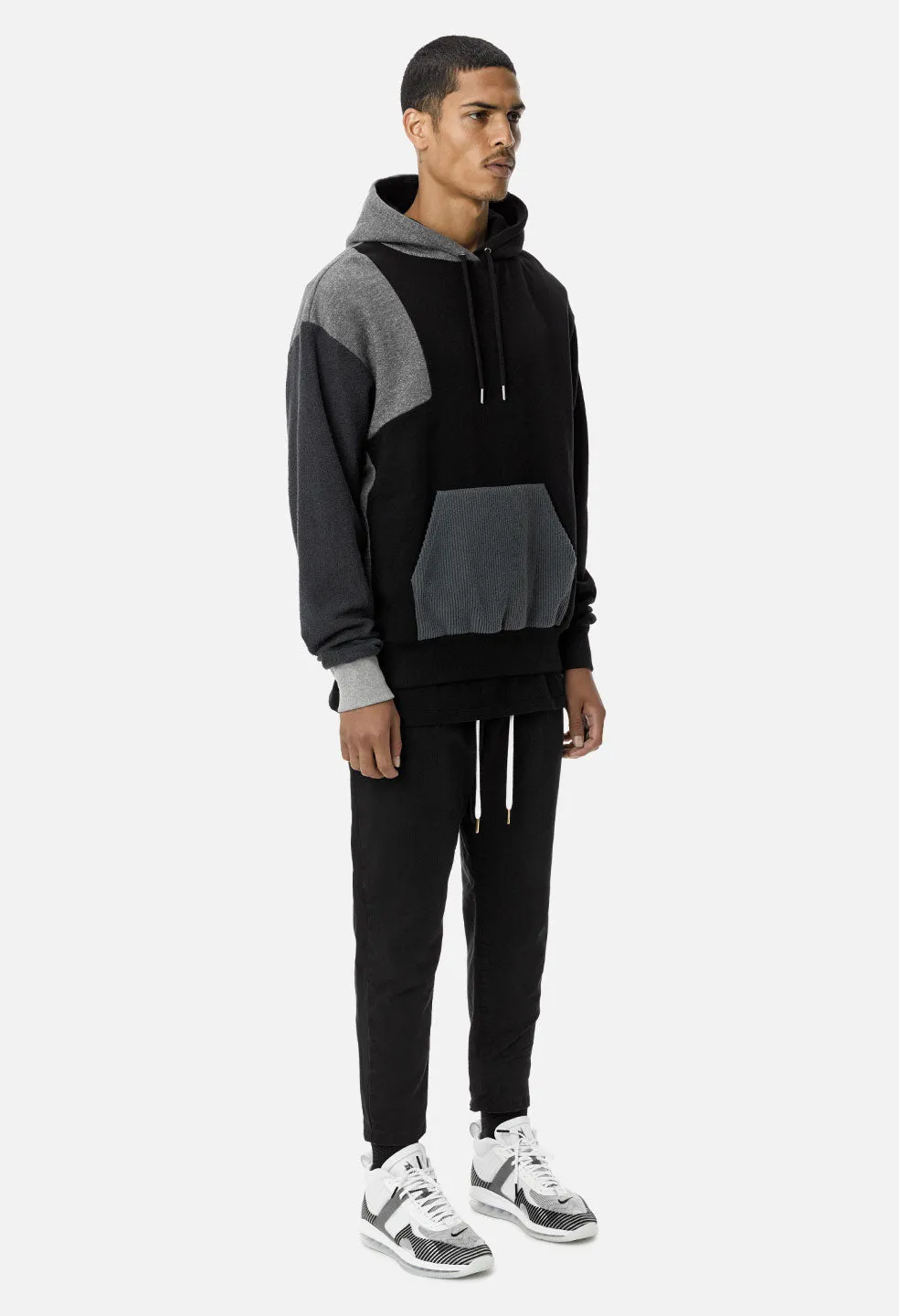 Distorted Hoodie / Charcoal