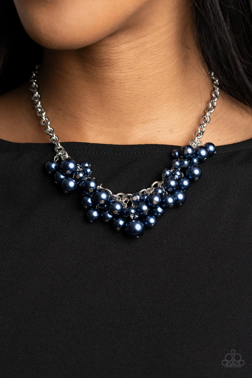 Down For The COUNTESS - Blue Paparazzi Necklace