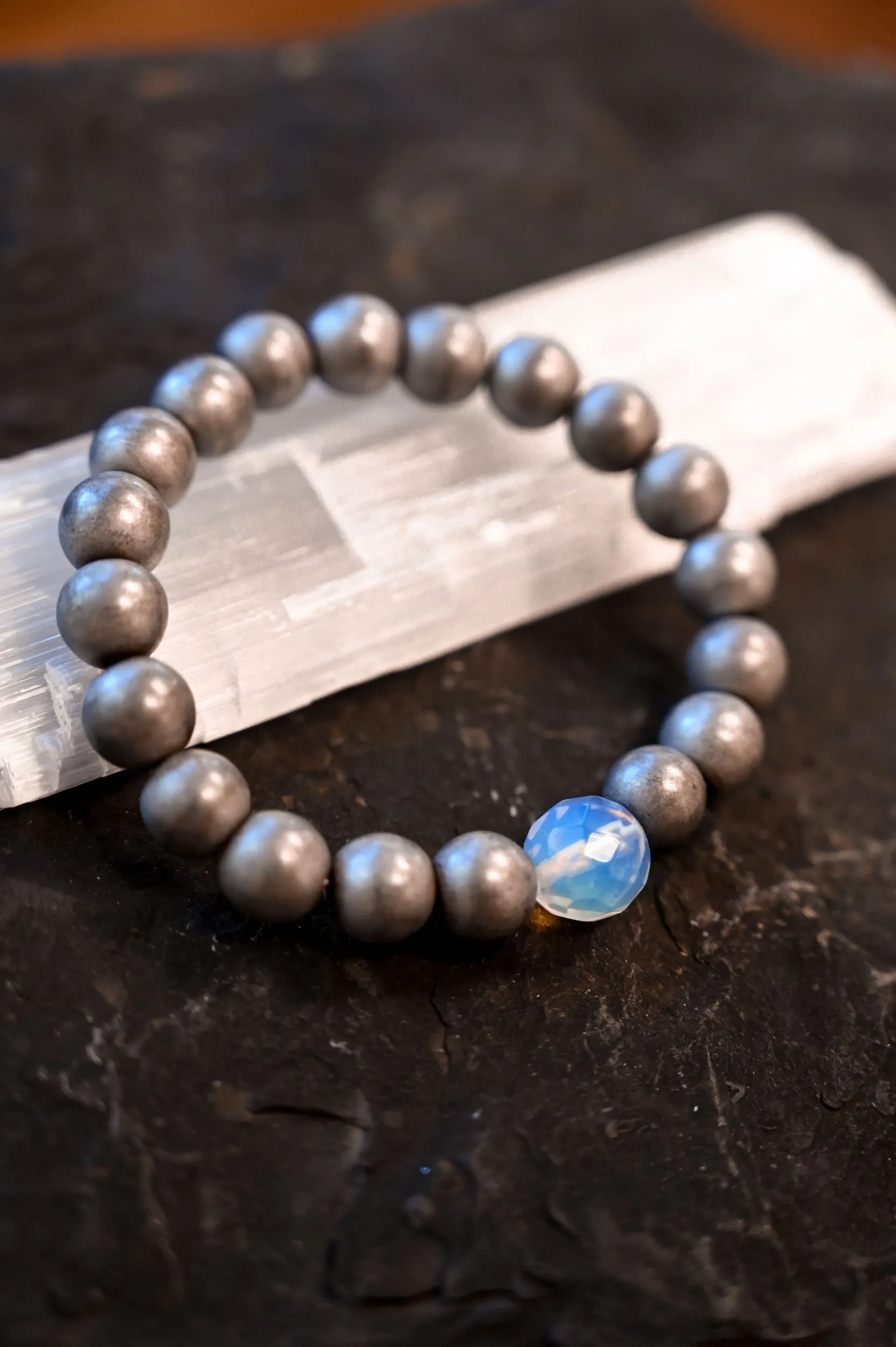 Dreamer Opalite & Hematite Bracelet